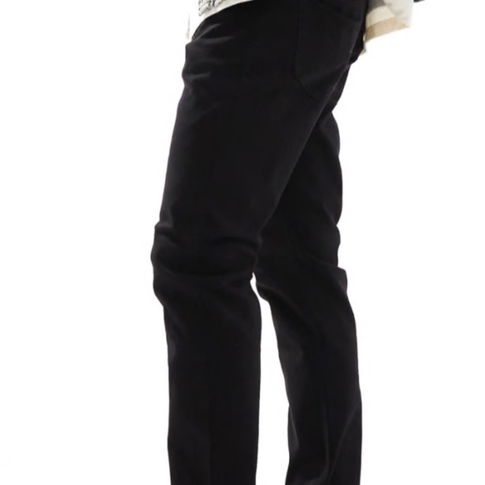 French Connection NWT Seville Slim Fit Black Rinse Denim - Size 32 x 30 - Picture 3 of 7